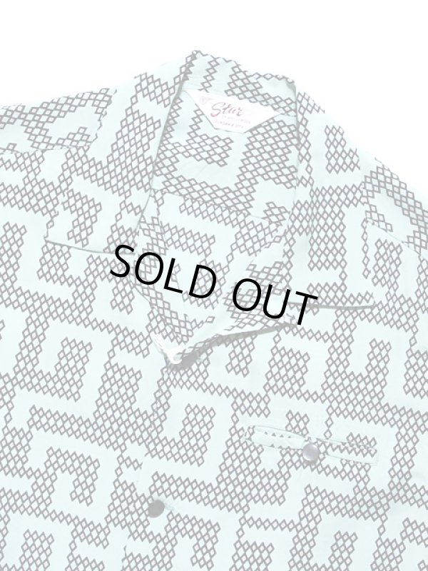 画像3: 【 STAR OF HOLLYWOOD（スターオブハリウッド） 】　S/S OPEN SHIRTS　[ LITTLE DIAMONDS ]