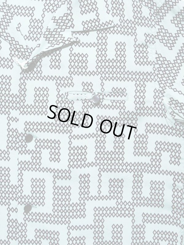 画像4: 【 STAR OF HOLLYWOOD（スターオブハリウッド） 】　S/S OPEN SHIRTS　[ LITTLE DIAMONDS ]