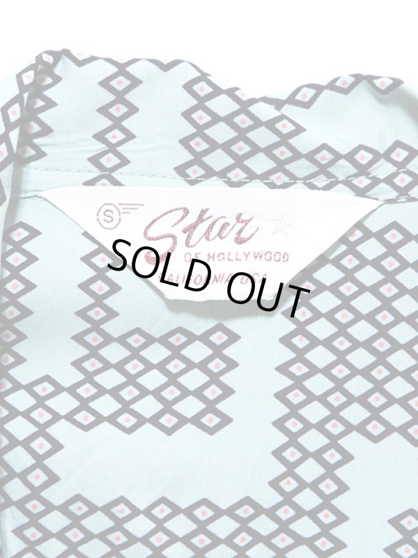 画像8: 【 STAR OF HOLLYWOOD（スターオブハリウッド） 】　S/S OPEN SHIRTS　[ LITTLE DIAMONDS ]