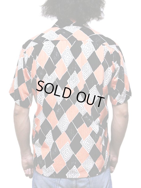 画像2: 【 STAR OF HOLLYWOOD（スターオブハリウッド） 】　S/S OPEN SHIRTS　[ DIAMOND LEAVES ]