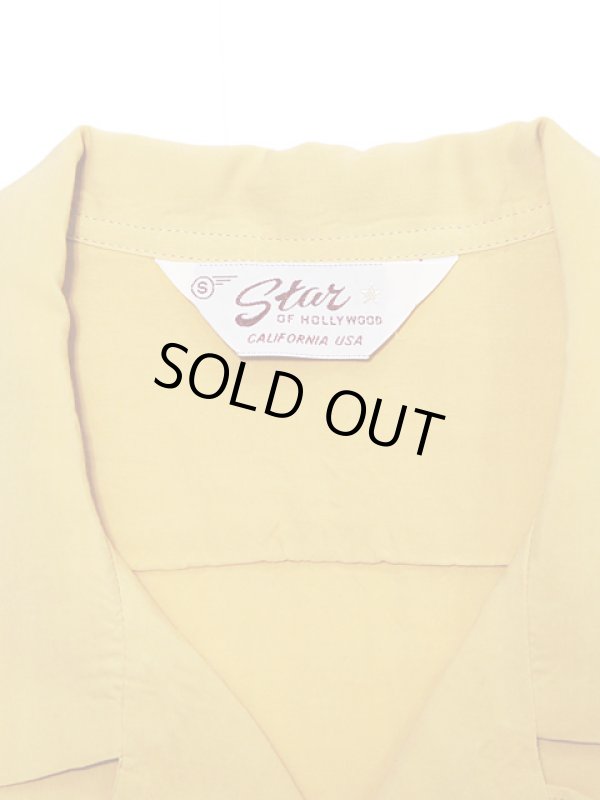 画像8: 【 STAR OF HOLLYWOOD（スターオブハリウッド） 】　半袖レーヨンオープンカラーシャツ　[ ARGYLE ]