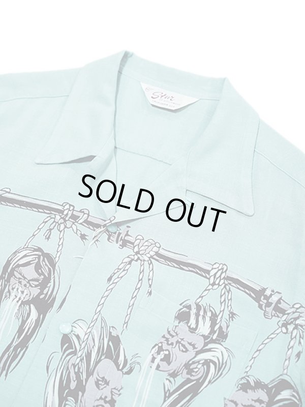 画像3: 【 STAR OF HOLLYWOOD（スターオブハリウッド） 】 OPEN SHIRTS [ SHRUNKEN HEAD ]