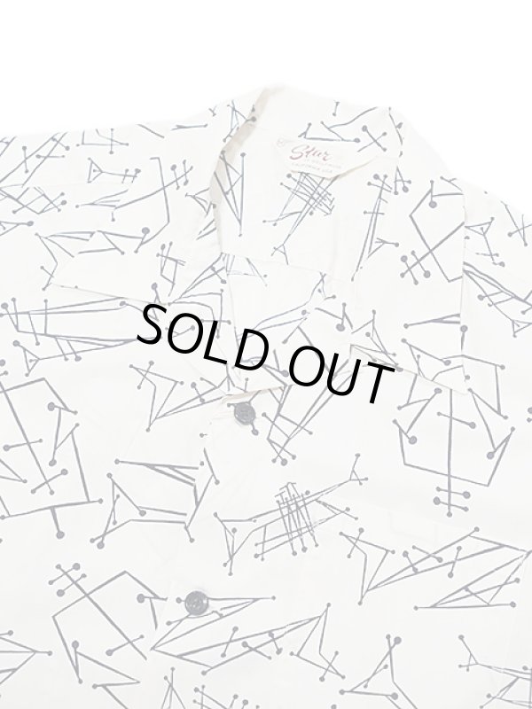 画像3: 【 STAR OF HOLLYWOOD（スターオブハリウッド） 】　S/S OPEN SHIRTS　[ ATOMIC INSTRUMENTALS ]