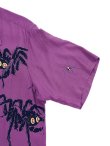 画像5: 【 STAR OF HOLLYWOOD（スターオブハリウッド） 】 OPEN SHIRTS [ TARANTULA ] [ PURPLE ]