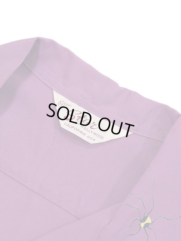 画像8: 【 STAR OF HOLLYWOOD（スターオブハリウッド） 】 OPEN SHIRTS [ TARANTULA ] [ PURPLE ]