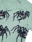 画像4: 【 STAR OF HOLLYWOOD（スターオブハリウッド） 】 OPEN SHIRTS [ TARANTULA ] [ MINT GREEN ]