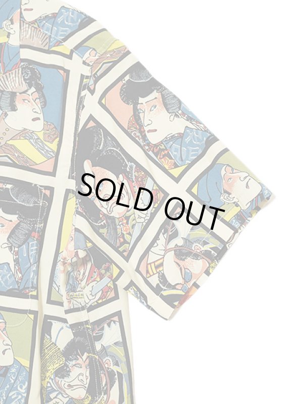 画像5: 【 STAR OF HOLLYWOOD（スターオブハリウッド） 】　S/S OPEN SHIRTS　[ KABUKI ]