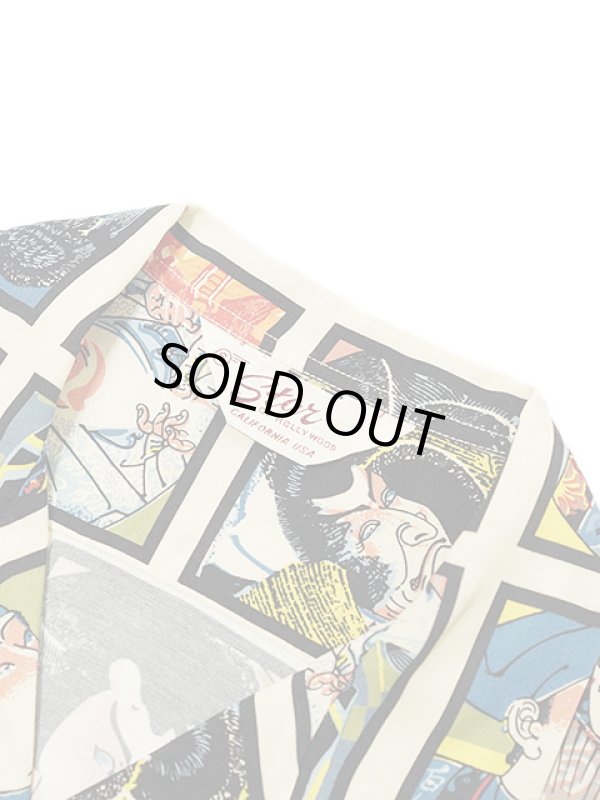 画像8: 【 STAR OF HOLLYWOOD（スターオブハリウッド） 】　S/S OPEN SHIRTS　[ KABUKI ]