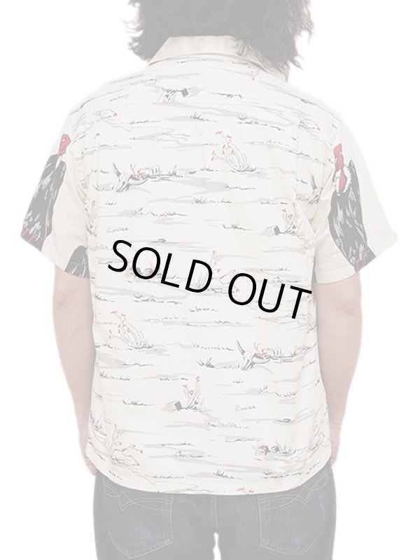 画像2: 【 STAR OF HOLLYWOOD（スターオブハリウッド） 】 OPEN SHIRTS [ CONDOR ] [ OFF WHITE ]