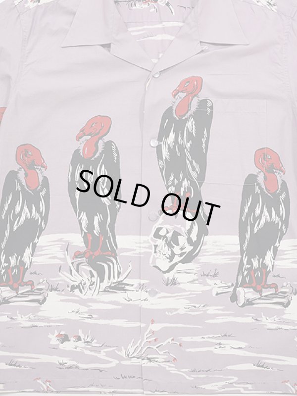 画像5: 【 STAR OF HOLLYWOOD（スターオブハリウッド） 】 OPEN SHIRTS [ CONDOR ] [ PURPLE ]