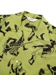 画像3: 【 STAR OF HOLLYWOOD（スターオブハリウッド） 】　S/S DOBBY COTTON OPEN SHIRT　[ CARIBBEAN ] [ LIGHT GREEN ]