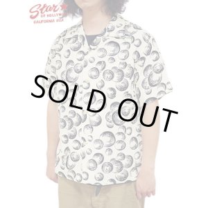 画像: 【 STAR OF HOLLYWOOD（スターオブハリウッド） 】　S/S DOBBY COTTON OPEN SHIRT　[ BUBBLE ] [ OFF WHITE ]