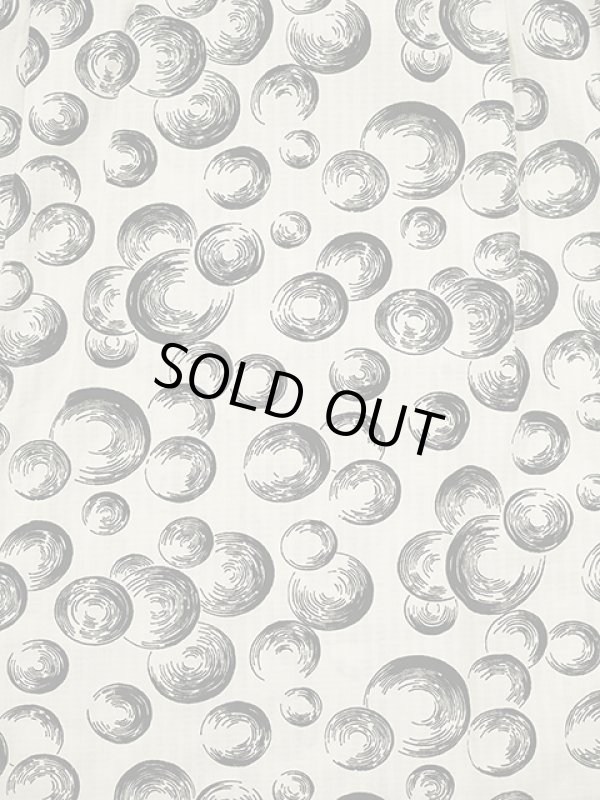 画像7: 【 STAR OF HOLLYWOOD（スターオブハリウッド） 】　S/S DOBBY COTTON OPEN SHIRT　[ BUBBLE ] [ OFF WHITE ]