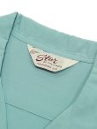 画像8: 【 STAR OF HOLLYWOOD（スターオブハリウッド） 】 HIGH DENSITY RAYON OPEN SHIRT [ RATTLE SNAKE ] [ BLUE ]