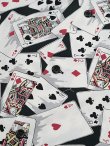 画像7: 【 STAR OF HOLLYWOOD（スターオブハリウッド） 】　S/S TYPEWRITER COTTON OPEN SHIRT　[ PLAYING CARDS ] [ BLACK ]