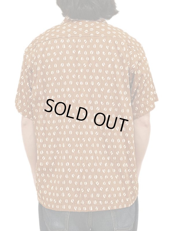 画像2: 【 STAR OF HOLLYWOOD（スターオブハリウッド） 】　S/S DOBBY COTTON OPEN SHIRT　[ BLUE MOUNTAIN ] [ BROWN ]