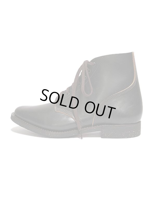 画像6: 【 予約商品 (12月頃予定) 】【 SKOOB, （スクーブ） 】　Lua別注ホースバット M-43 ブーツ　[ M-43 SERVICE SHOES ]　[ HORSE BUTT ]　[ BLACK ( 茶芯 ) ] 