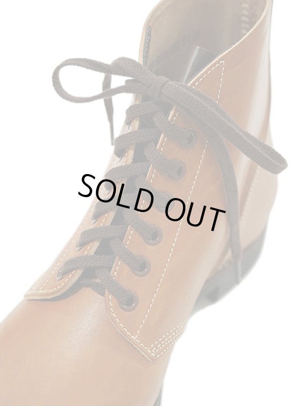 画像8: 【 SKOOB, （スクーブ） 】　Lua別注ホースバット M-43 Boots [ M-43 SERVICE SHOES ] [ HORSE BUTT ] [ CAMEL BROWN ] [ 20th Anniversary Edition ]