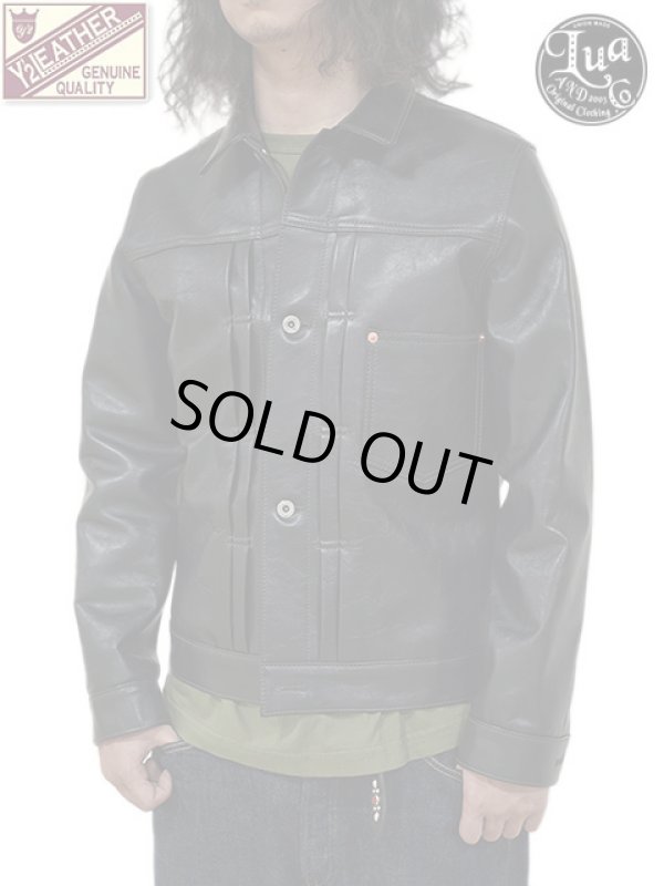 画像16: 【 LUA × Y'2 LEATHER（ルア × ワイツーレザー） 】 　【 Lua別注 】 1st Type Leather Jacket [ WW2 Model ] ( 大戦モデル ) [ Semi Aniline Horse Light (丘染め) ] [ Lot.21 ]
