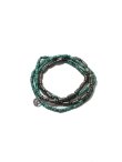 画像3: 【 Sunku（サンク） 】 シルバー & ターコイズネックレス [ Silver & Turquoise Necklace ] [ 73cm ]