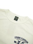 画像3: 【 STUDIO D'ARTISAN（ステュディオダルチザン） 】　USAコットンプリントTシャツ [ 45th ] [ WHITE ] 【 メール便可 】