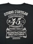 画像7: 【 STUDIO D'ARTISAN（ステュディオダルチザン） 】　USAコットンプリントTシャツ [ 45th ] [ BLACK ] 【 メール便可 】