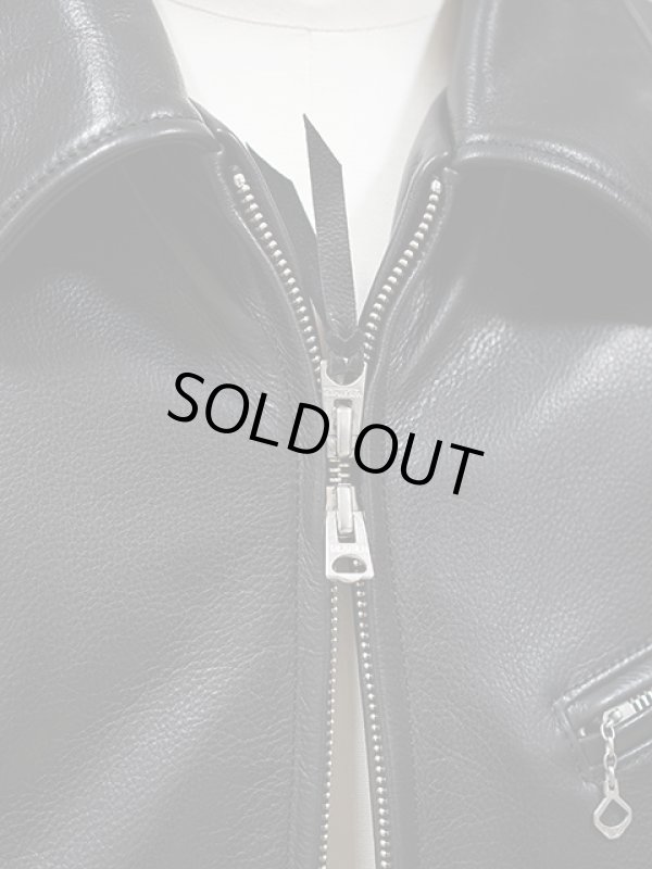 画像13: 【 Y'2 LEATHER（ワイツーレザー） 】 ステアオイルシングルライダースジャケット [ 牛革 ] 