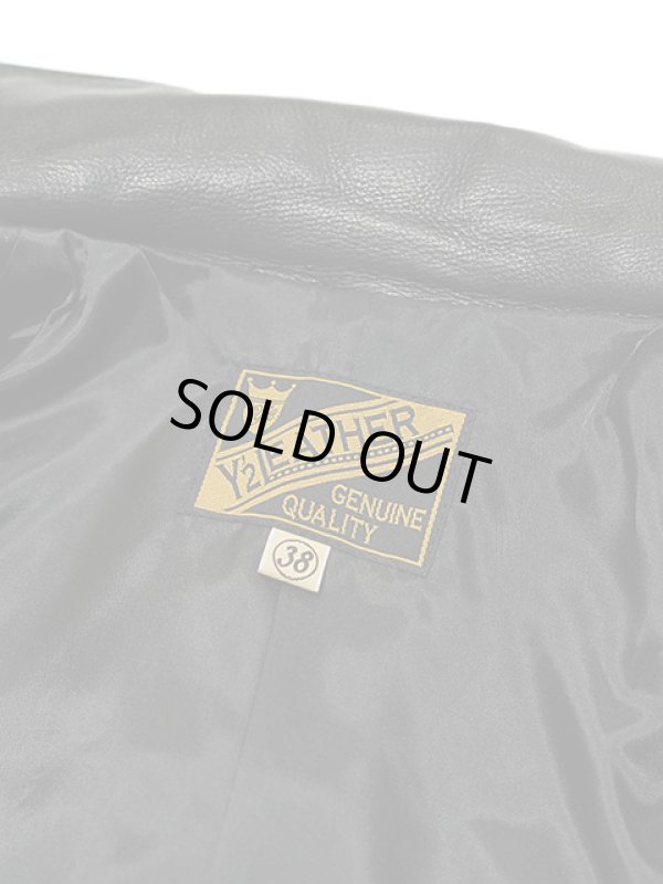 画像16: 【 Y'2 LEATHER（ワイツーレザー） 】 ステアオイルシングルライダースジャケット [ 牛革 ] 