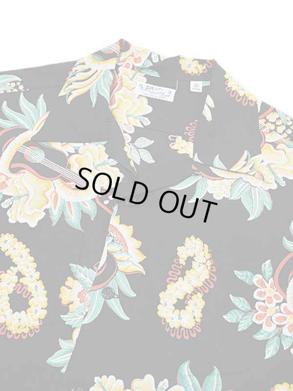 画像3: 【 SUN SURF（サンサーフ） 】 長袖アロハシャツ L/S HAWAIIAN SHIRT [ MACINTOSH UKULELE ]