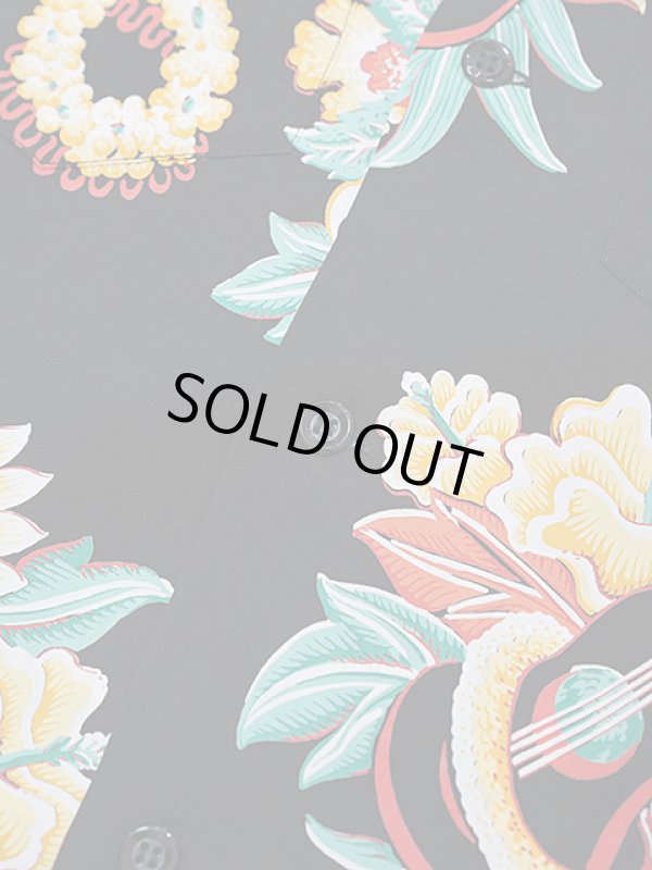 画像6: 【 SUN SURF（サンサーフ） 】 長袖アロハシャツ L/S HAWAIIAN SHIRT [ MACINTOSH UKULELE ]