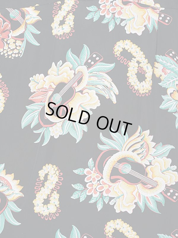 画像7: 【 SUN SURF（サンサーフ） 】 長袖アロハシャツ L/S HAWAIIAN SHIRT [ MACINTOSH UKULELE ]