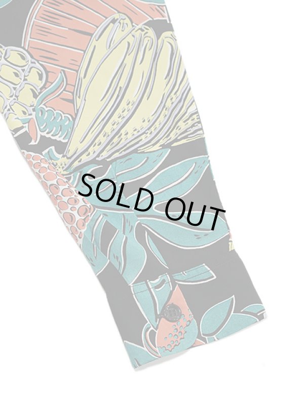 画像5: 【 SUN SURF（サンサーフ） 】 長袖アロハシャツ L/S HAWAIIAN SHIRT [ TROPICAL FRUITS ] [ BLACK ]