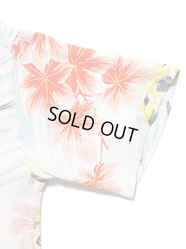 画像5: 【 SUN SURF（サンサーフ） 】　半袖アロハシャツ　S/S HAWAIIAN SHIRT　[ WHEELING EGRET ]　[ OFF WHITE ]