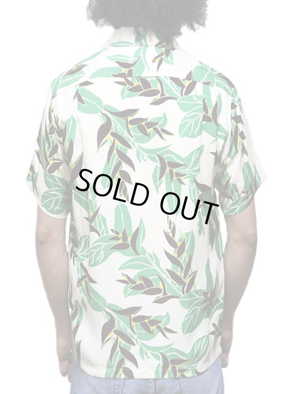 画像2: 【 SUN SURF（サンサーフ） 】　半袖アロハシャツ　S/S HAWAIIAN SHIRT　[ HAWAIIAN LOBSTER CLAW ]　[ OFF WHITE ]