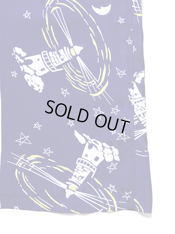 画像6: 【 SUN SURF（サンサーフ） 】　半袖アロハシャツ　S/S HAWAIIAN SHIRT　[ THE LIGHTHOUSE ]　[ NAVY ]