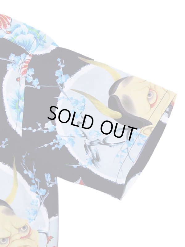 画像5: 【 SUN SURF SPECIAL EDITION（サンサーフスペシャルエディション） 】　半袖アロハシャツ　[ Demon On Japan Beauty ]　【 SUN BROS & CO 】