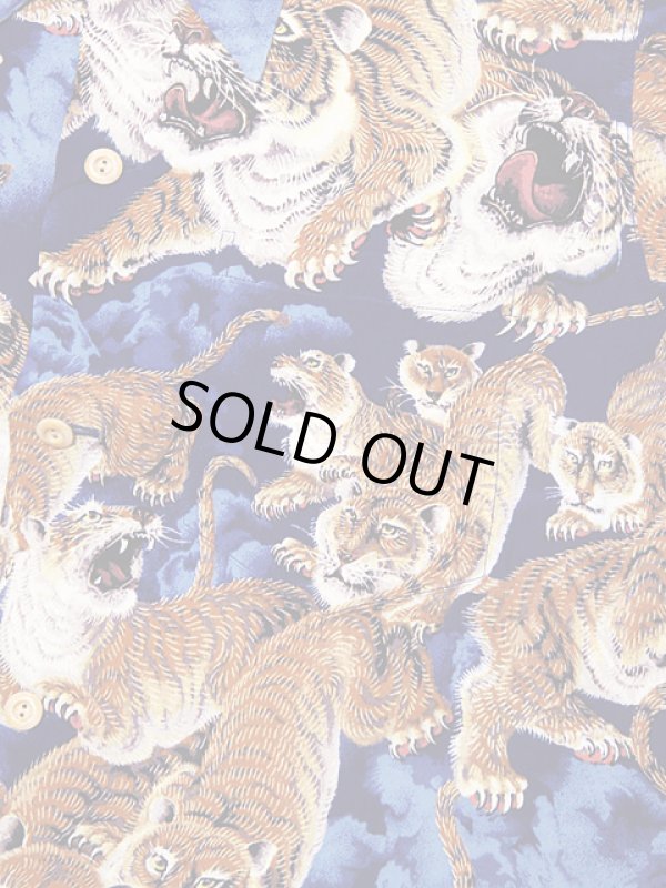 画像4: 【 SUN SURF SPECIAL EDITION（サンサーフスペシャルエディション） 】　半袖アロハシャツ　[ 百虎 ]　[ One Hundred Tigers ]　【 KALAKAUA 】