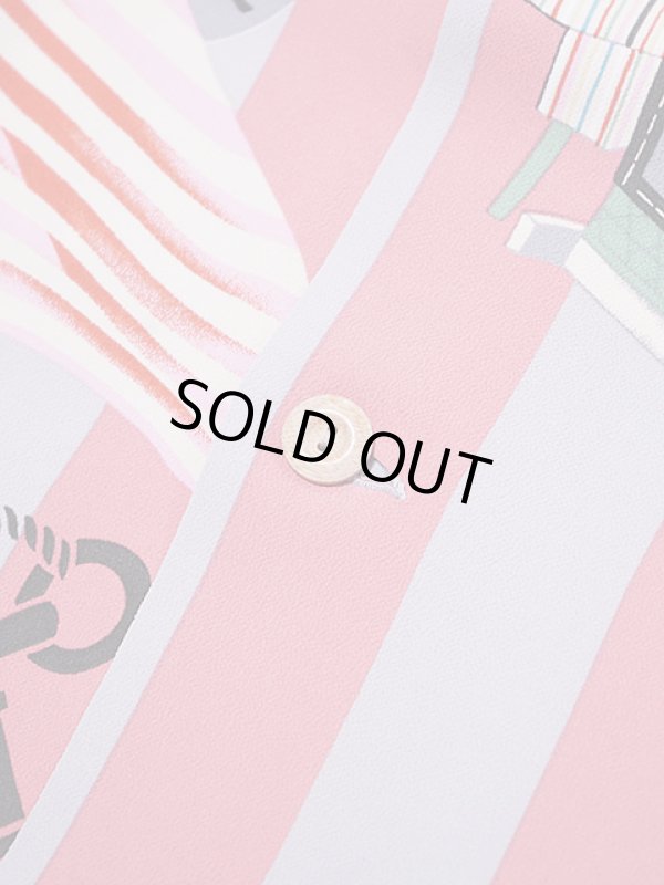 画像7: 【 SUN SURF SPECIAL EDITION（サンサーフスペシャルエディション） 】　半袖アロハシャツ　[ THE ARRIVAL OF PARRY ]　【 S.HATA SHOTEN 】