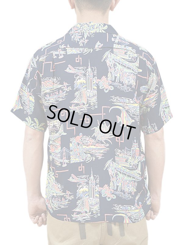 画像2: 【 SUN SURF（サンサーフ） 】　半袖アロハシャツ　S/S HAWAIIAN SHIRT　[ UNITED AIRLINE ]
