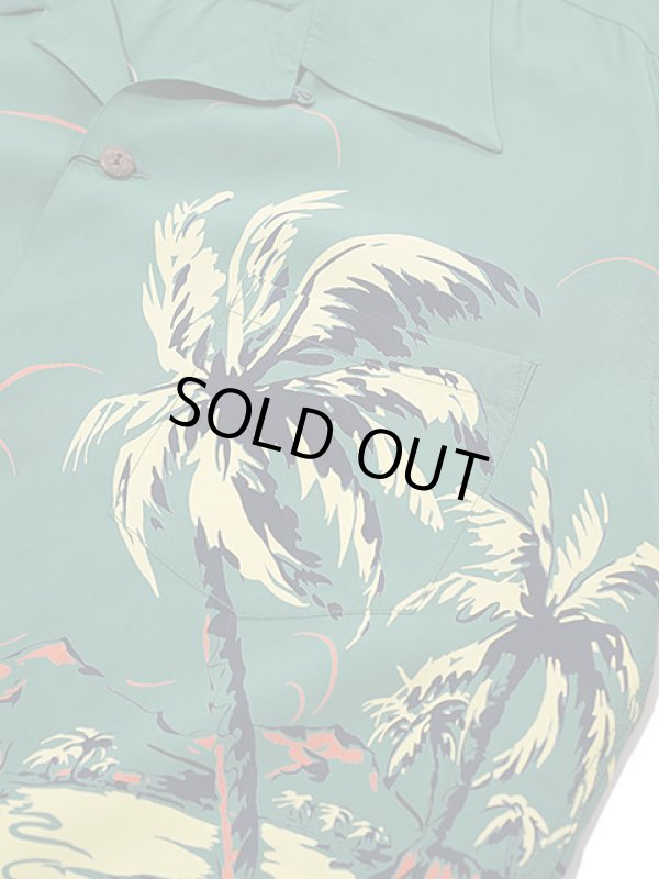 画像4: 【 SUN SURF（サンサーフ） 】　半袖アロハシャツ　S/S HAWAIIAN SHIRT　[ ISLAND PALM BREEZE ]