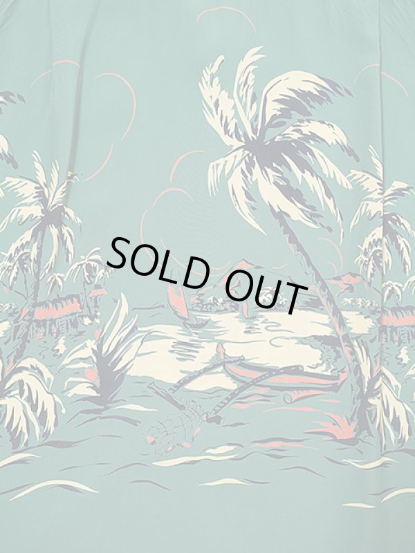 画像6: 【 SUN SURF（サンサーフ） 】　半袖アロハシャツ　S/S HAWAIIAN SHIRT　[ ISLAND PALM BREEZE ]