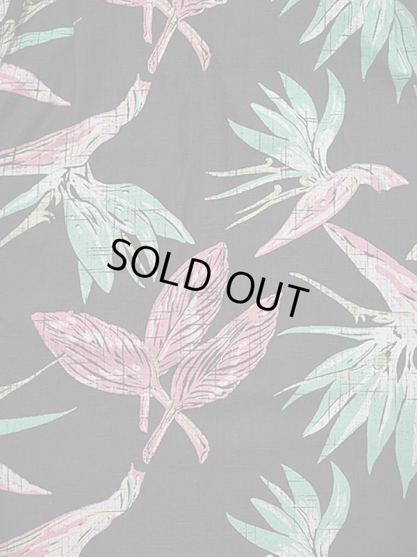 画像6: 【 SUN SURF（サンサーフ） 】　コットンリネンアロハシャツ　S/S HAWAIIAN SHIRT　[ BIRD OF PARADISE ]