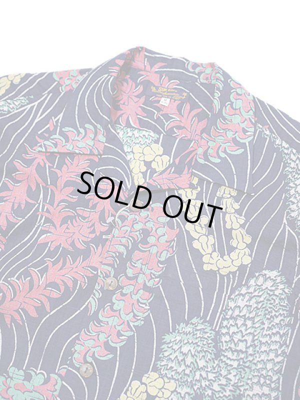 画像3: 【 SUN SURF（サンサーフ） 】　コットンリネンアロハシャツ　S/S HAWAIIAN SHIRT　[ LEI HAWAIIAN STYLE ] 【 メール便可 】