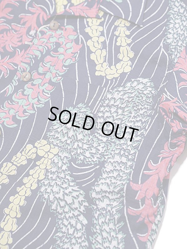 画像4: 【 SUN SURF（サンサーフ） 】　コットンリネンアロハシャツ　S/S HAWAIIAN SHIRT　[ LEI HAWAIIAN STYLE ] 【 メール便可 】
