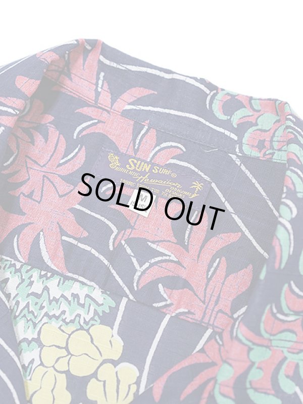 画像8: 【 SUN SURF（サンサーフ） 】　コットンリネンアロハシャツ　S/S HAWAIIAN SHIRT　[ LEI HAWAIIAN STYLE ] 【 メール便可 】