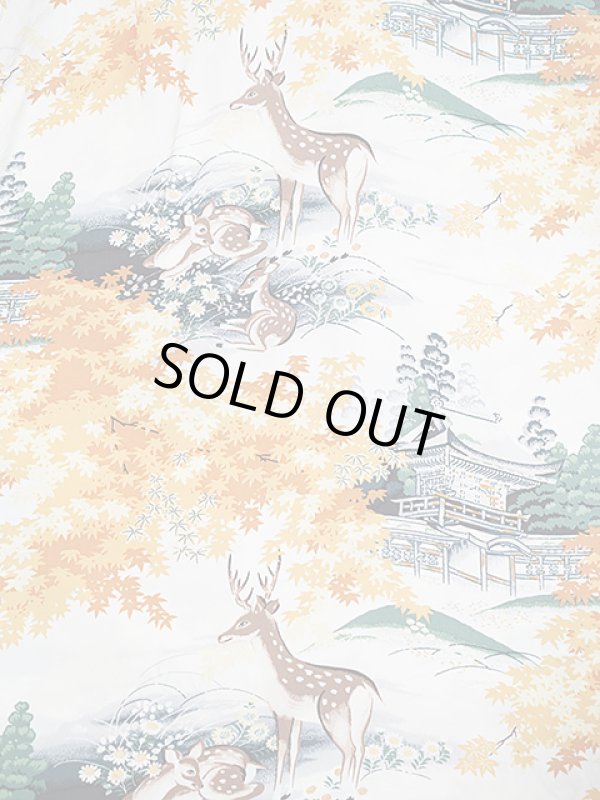 画像6: 【 SUN SURF（サンサーフ） 】　半袖アロハシャツ　S/S HAWAIIAN SHIRT　[ DEER ]　[ YELLOW ]