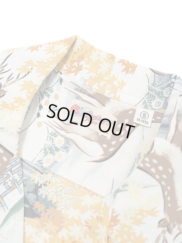 画像8: 【 SUN SURF（サンサーフ） 】　半袖アロハシャツ　S/S HAWAIIAN SHIRT　[ DEER ]　[ YELLOW ]