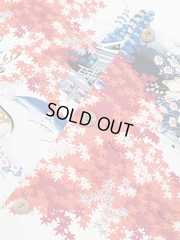 画像7: 【 SUN SURF（サンサーフ） 】　半袖アロハシャツ　S/S HAWAIIAN SHIRT　[ DEER ]　[ RED ]