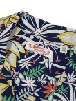 画像8: 【 SUN SURF（サンサーフ） 】 半袖アロハシャツ S/S HAWAIIAN SHIRT [ LEILANI ] [ NAVY ]