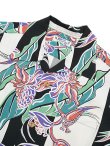 画像3: 【 SUN SURF（サンサーフ） 】 半袖アロハシャツ S/S HAWAIIAN SHIRT [ TORCH GINGER ] [ BLACK ]